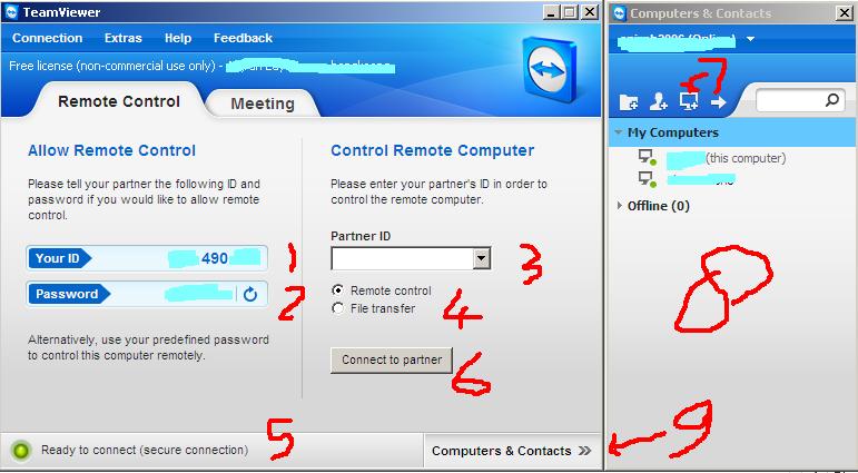teamviewer cara menggunakannya tutorial remote computer
