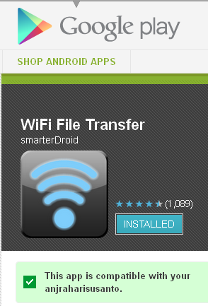 data transfer android melalui wifi tanpa usb bluetooth pake pindah kartu to pc