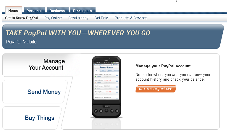 android issue paypall mobile payment for android iphone blackberry