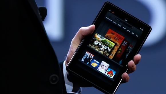 amazon kindle fire at pre release picture