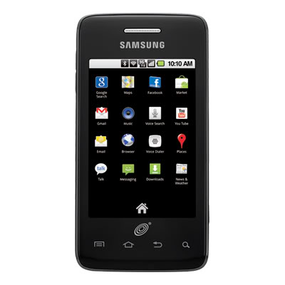 straight talk android samsung galaxy precedent cell phone picture