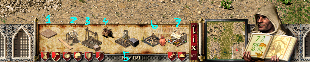 rahasia stronghold crusader game awal bermain gambar